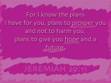 Jeremiah 29:11