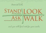 Jeremiah 6:16 - “Stand at the crossroads and look;ask for the ancient paths,ask where the good way is, and walk in it,and you will find rest for your souls.But you said, ‘We will not walk in it.’