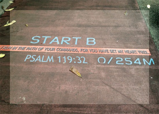 Psalm 119:32 - I run in the path of your commands, for you have broadened my understanding.