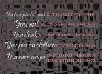 Haggai 1:6 - You have planted much, but harvested little. You eat, but never have enough. You drink, but never have your fill. You put on clothes, but are not warm. You earn wages, only to put them in a purse with holes in it.